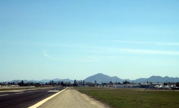 The runway at Oxnard