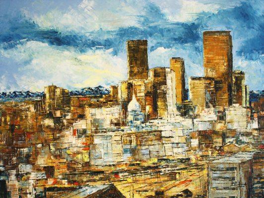 Italian Artist Denver, Modern Art Denver, Artista Bruno DAnna