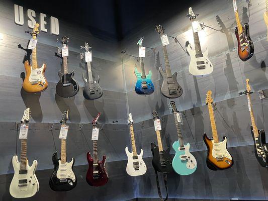 Used guitars