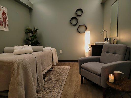 Massage room