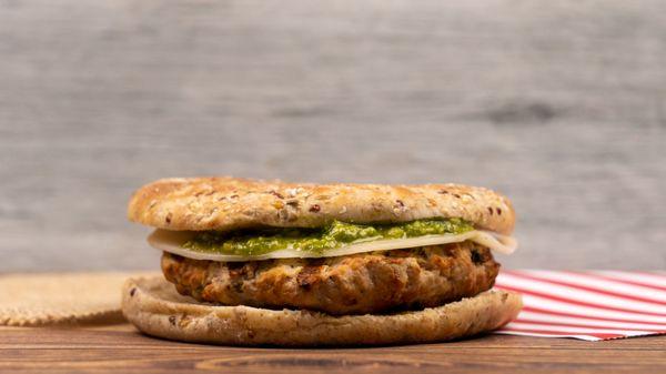 Turkey Pesto Burger