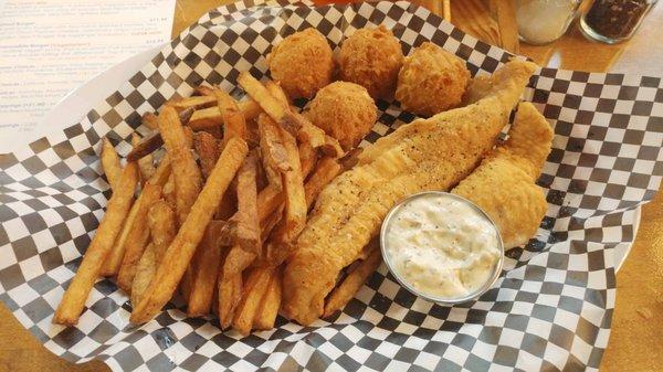 Fish Fry Fridays - featuring the fresh catch from the Bayou Boys!