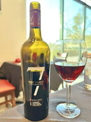 Cab 7 Cellars (Bottle) | It didn't have a strong cab flavor, a little on the watery side.