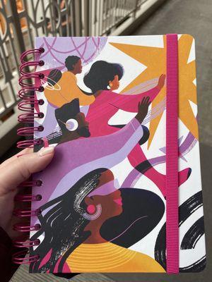 Notebook in honor of black history month