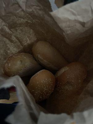 Semolina & Meat ball breads