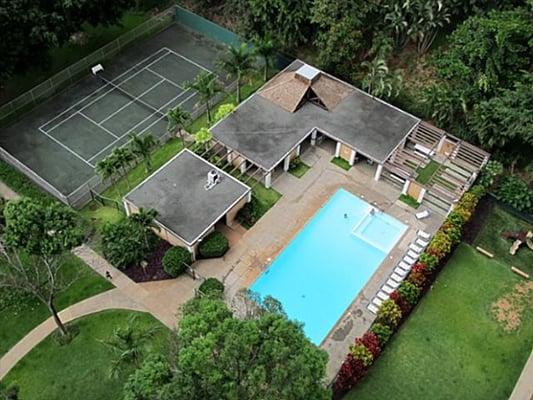 Birds Eye View of the Recreation Area