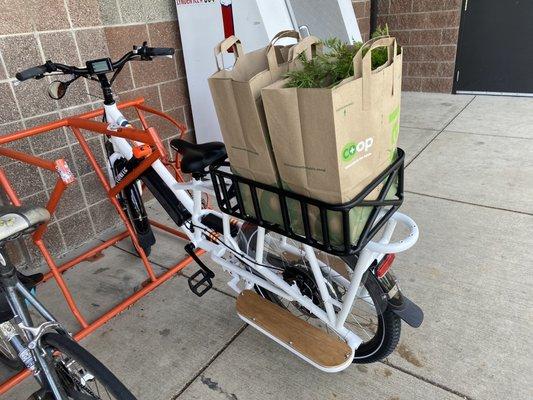 My Rad Power E-bike, assembled by Earls Bike Shop.