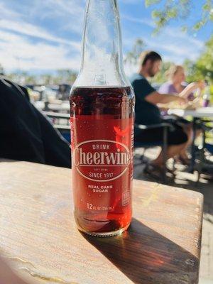 Quite a few selection of old-fashioned sodas. This is quite a popular drink.