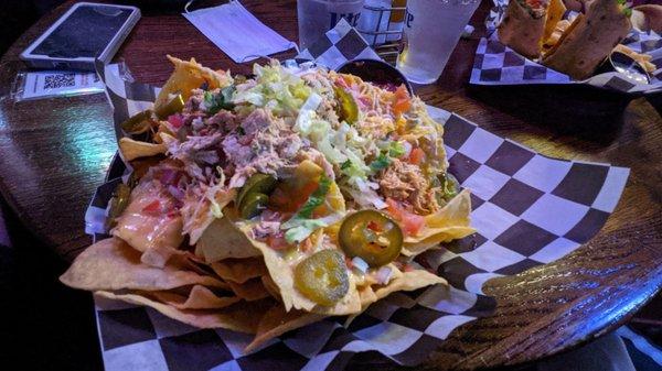 Chicken nachos