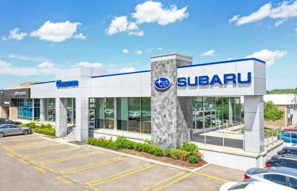 Glassman Subaru Showroom