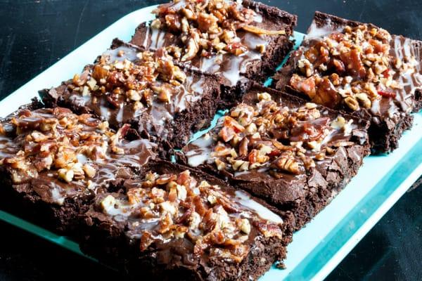 bacon brownies