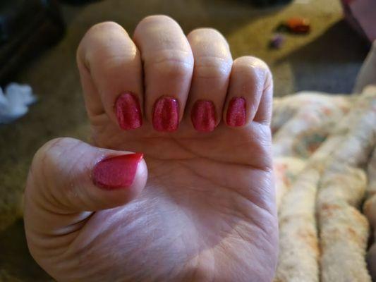 Haven't had my Nails done in a few years! They did a awesome job! Will definitely recommend!