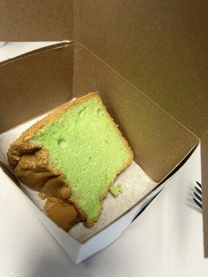 Pandan Chiffon Cake