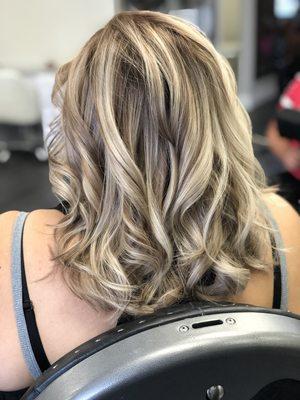 I am obsessed with this beautiful hair  color and cut by: EndyLoveMorris