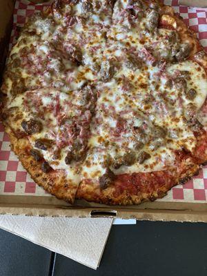 Mafia's All Meat Pizza