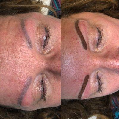 Permanent Eyebrows Powder