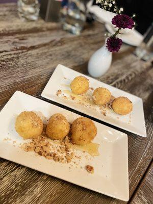 Goat Cheese Croquettes "Denim"