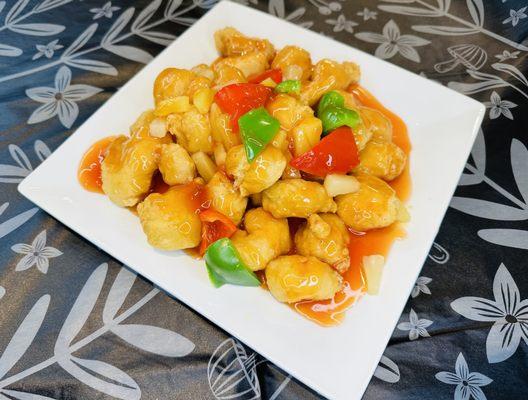 Sweet and sour chicken