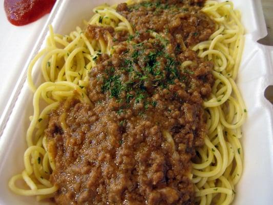 Spaghetti Meat Sauce