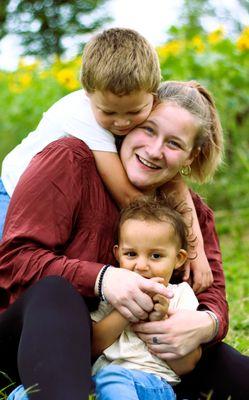 Family Portraits
 
 Sunflower fun