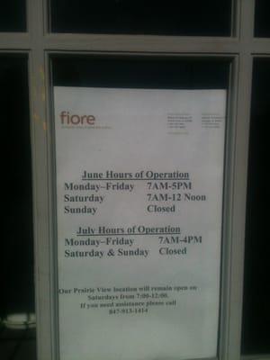 June & july hours 2012