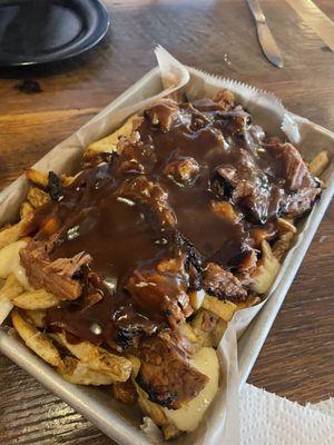 Brisket poutine! If u love poutine this is a great upgrade from the classic! As good as my Mums gravy growing up in England!