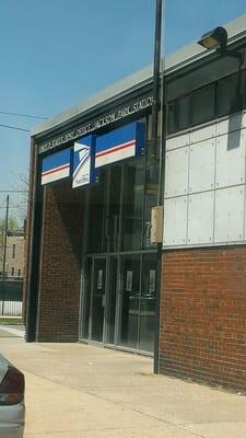 Front of post office