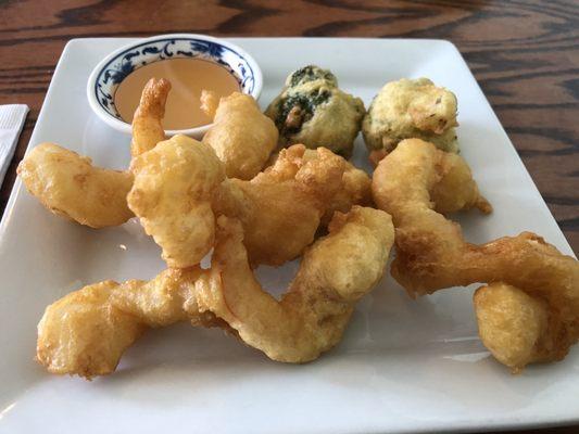 Shrimp and Vegetable Tempura