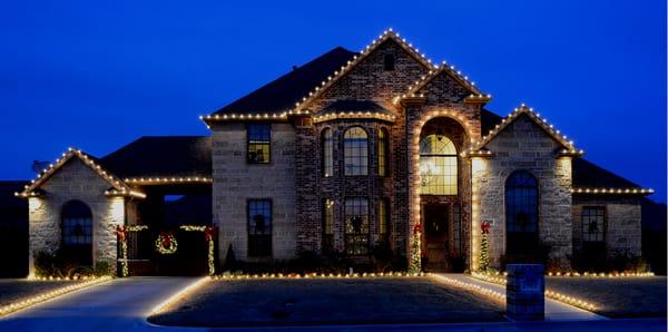 Christmas light installation for homes & businesses. Serving entire DFW metroplex.