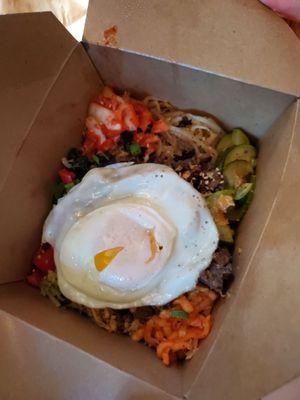 Beef bulgogi bibimbap