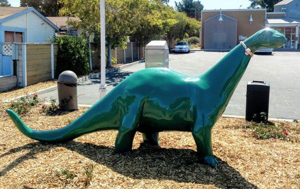 The Sinclair dinosaur is one of the most popular icons in American petroliana.