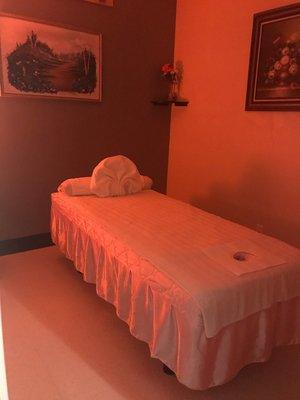 3 private massage rooms