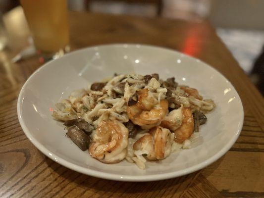 Crab and Shrimp Risotto