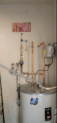 Water heater Circulation pump installation