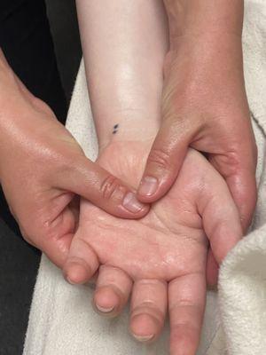 Humanities hands. May they be an instrument of peace and help facilitate healing for others