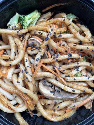 Japanese pan noodles (without cilantro) - SO delicious!