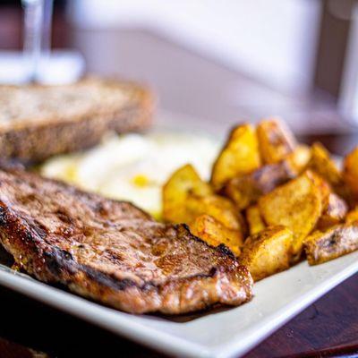 Steak and Eggs Platter