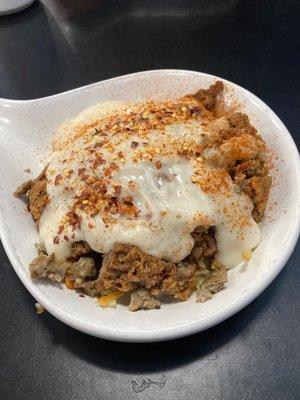 Chicken fried steak skillet