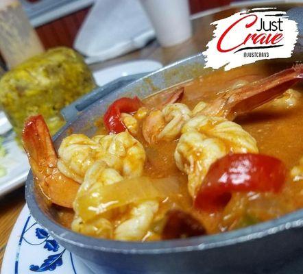 Mofongo de Camarones