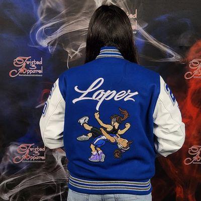 Sierra High school Custom Letterman Jacket