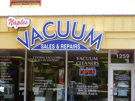 Naples vacuum, Largest vacuum store in Naples Fl 239-692-8344 Hundreds of vacuums for sale, Top dealer in all makes of vacuum...