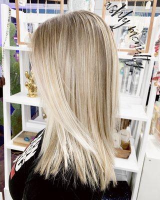 Balayage highlights by Ashly McNulty