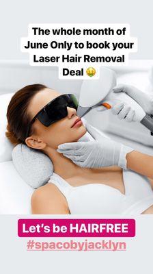 Laser promotion