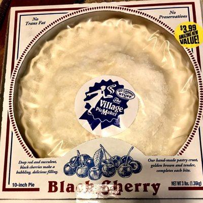 Frozen Black Cherry Pie by The Village Pie Maker looked worth a try. Came out great!