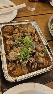 Foil clams (not spicy)