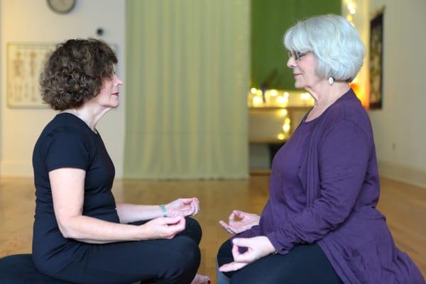 Many of our classes include meditation, and we offer a variety of seasonal workshops that explore yoga's full wealth of practices.