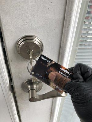 High security deadbolt