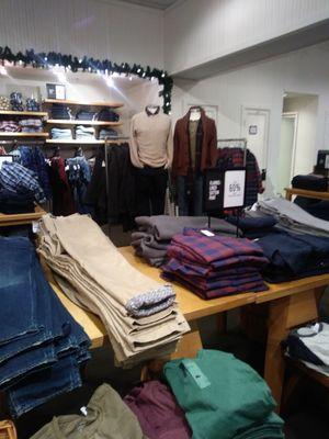 Men's department