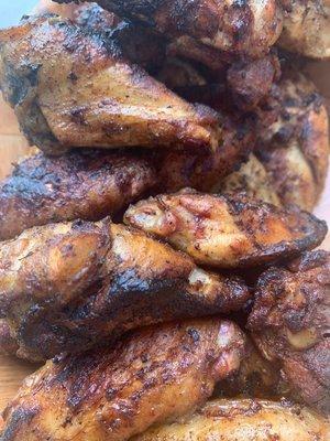 Jerk Wings w/ French Fries served with Island Buzz Signature Jerk Sauce