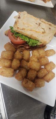 BLT with tots